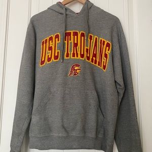 Grey USC Trojans hoodie